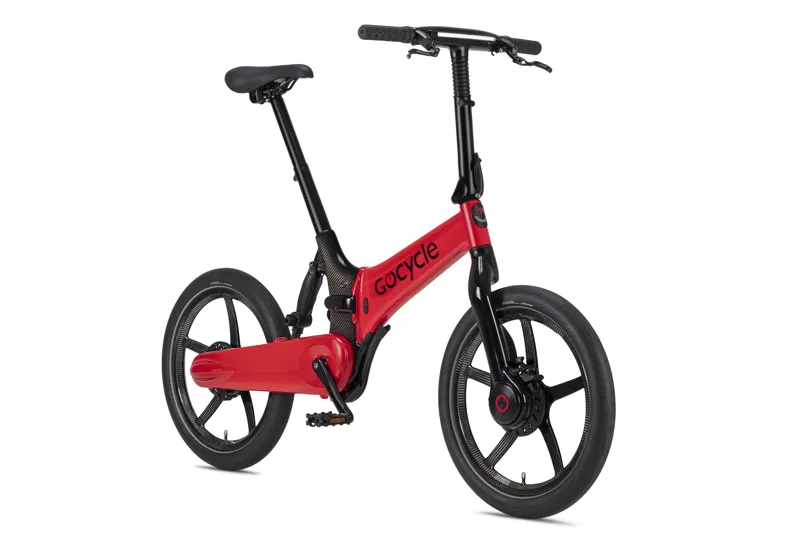 Gocycle G4i+ Electric Folding Bike 2022 in Red-1